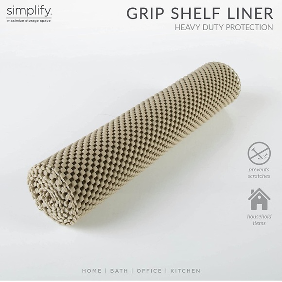 bew Simplify beige grip shelf liner - Picture 2 of 7